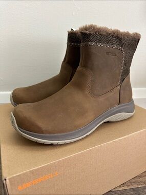 New, Women’s Merrell Encore Ice 5 Mid Zip Boots